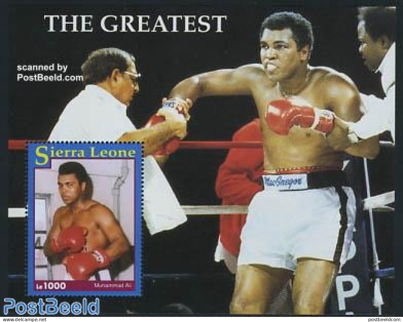 Sierra Leone 2008 Muhammed Ali S/s, Mint NH, Sport - Boxing - Sport (other And Mixed) - Boksen