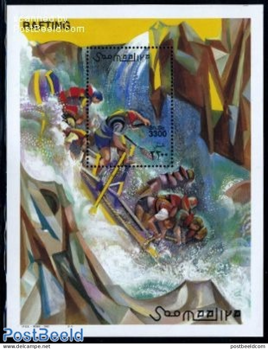 Somalia 2000 Wild Water Kayak S/s, Mint NH, Sport - Kayaks & Rowing - Sport (other And Mixed) - Canottaggio