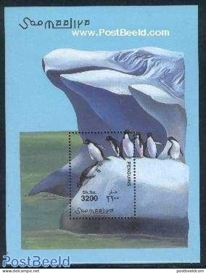 Somalia 2001 Penguin S/s, Mint NH, Nature - Birds - Penguins - Somalie (1960-...)