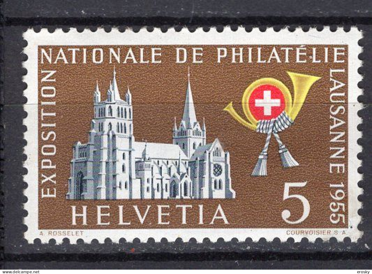 T3429 - SUISSE SWITZERLAND Yv N°558 * - Unused Stamps