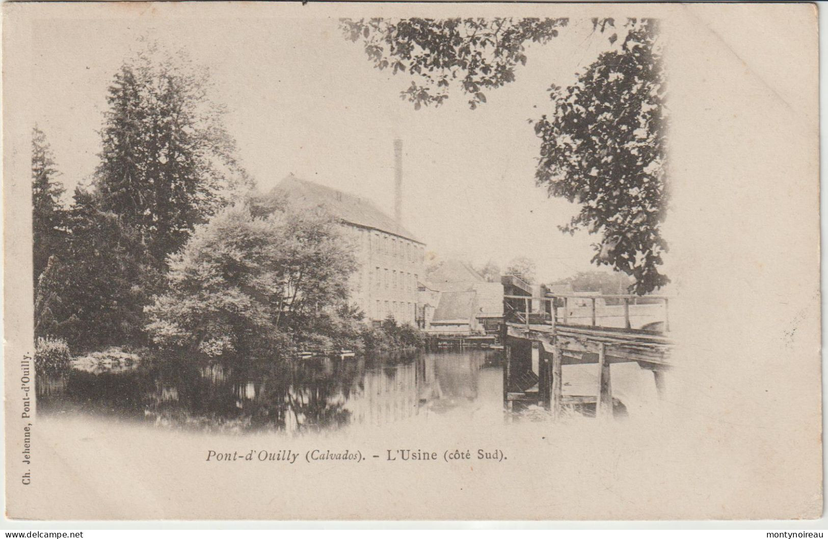 DEF : Calvados : PONT D ' OUILLY :  L  '  Usine - Pont D'Ouilly