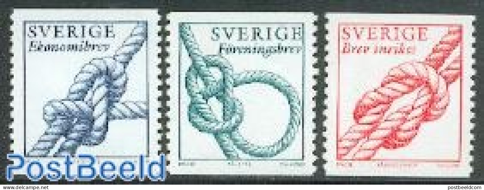 Sweden 2003 Knots 3v, Mint NH - Neufs