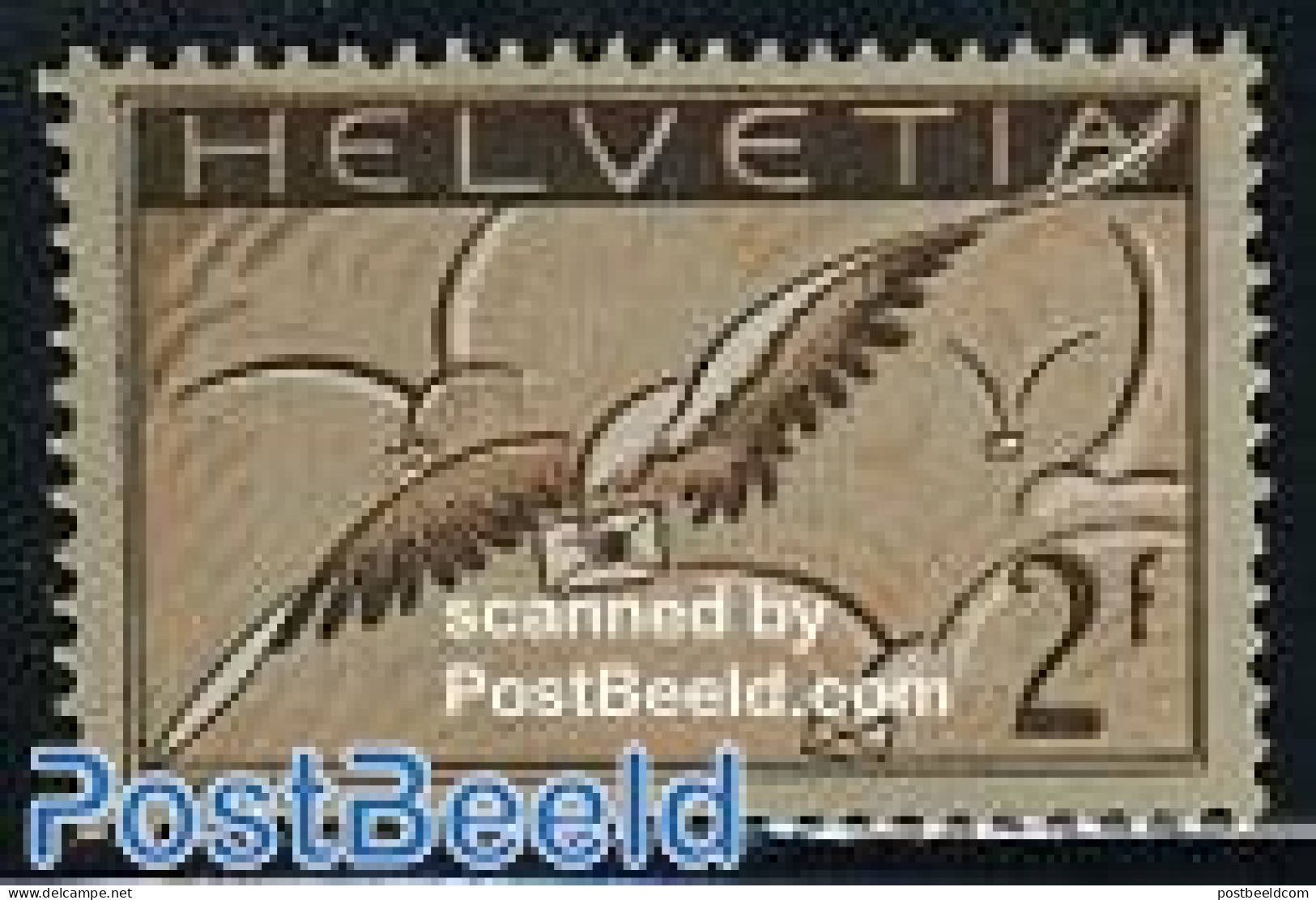 Switzerland 1930 Airmail Definitive 1v, Unused (hinged) - Ungebraucht