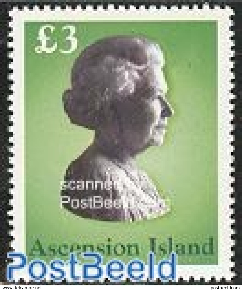 Ascension 2003 New Queens Head 1v, Mint NH, History - Kings & Queens (Royalty) - Royalties, Royals