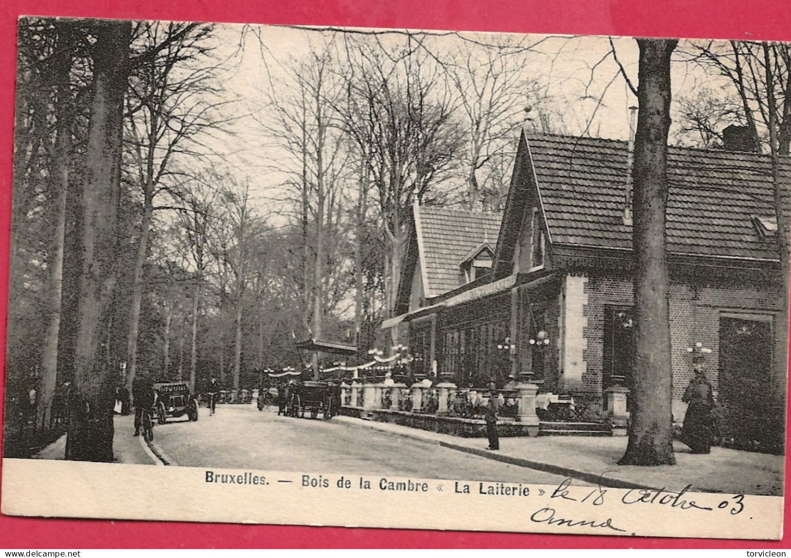 C.P. Bruxelles = Bois  De La Cambre  :  La Laiterie - Bruxelles-ville