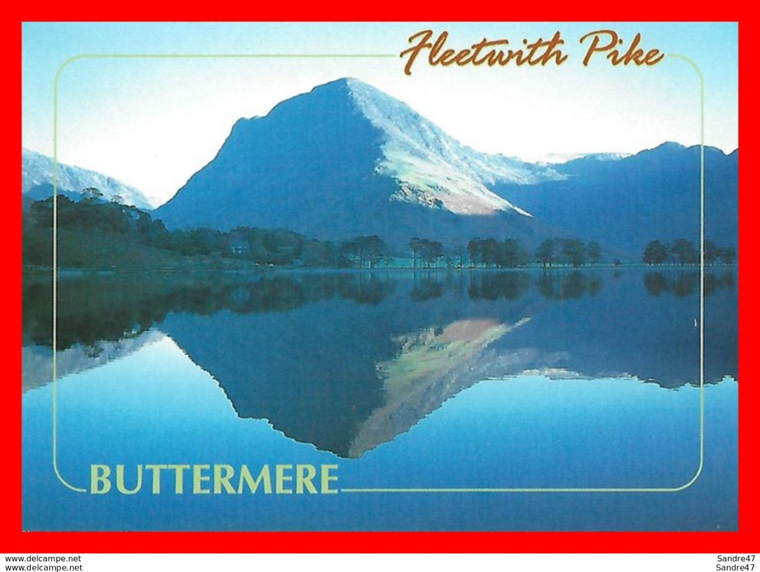 CPSM/pf BUTTERMERE (Angleterre)  Fleetwith Pike...H419 - Buttermere