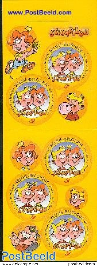 Belgium 2001 Stamp Day Booklet, Mint NH, Stamp Booklets - Stamp Day - Art - Comics (except Disney) - Ungebraucht