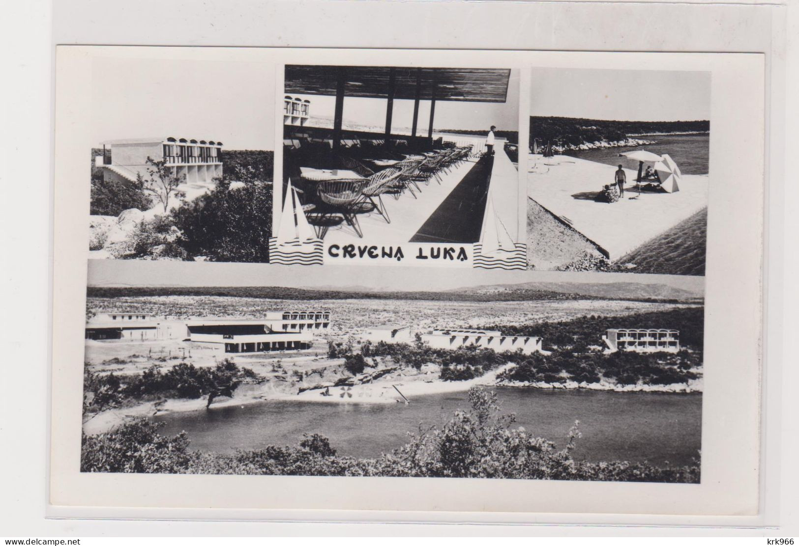 CROATIA  CRVENA LUKA  Nice Postcard VF - Kroatien