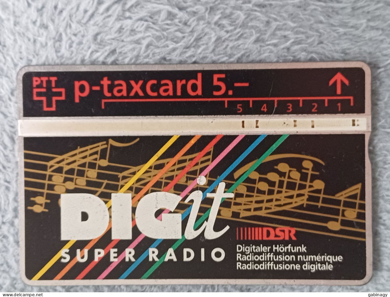 SWITZERLAND - V-054B - DIGit Super Radio - 3.000EX. - Suisse