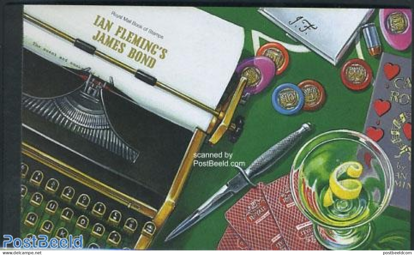 Great Britain 2008 James Bond Prestige Booklet (contains New 1st St.), Mint NH, Performance Art - Film - Stamp Booklet.. - Ungebraucht