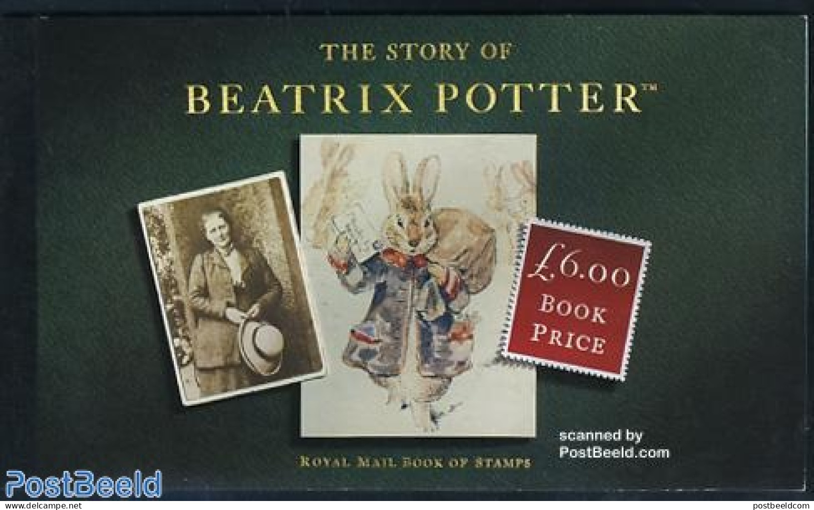 Great Britain 1993 Beatrix Potter Prestige Booklet, Mint NH, Nature - Frogs & Toads - Rabbits / Hares - Stamp Booklets.. - Andere & Zonder Classificatie