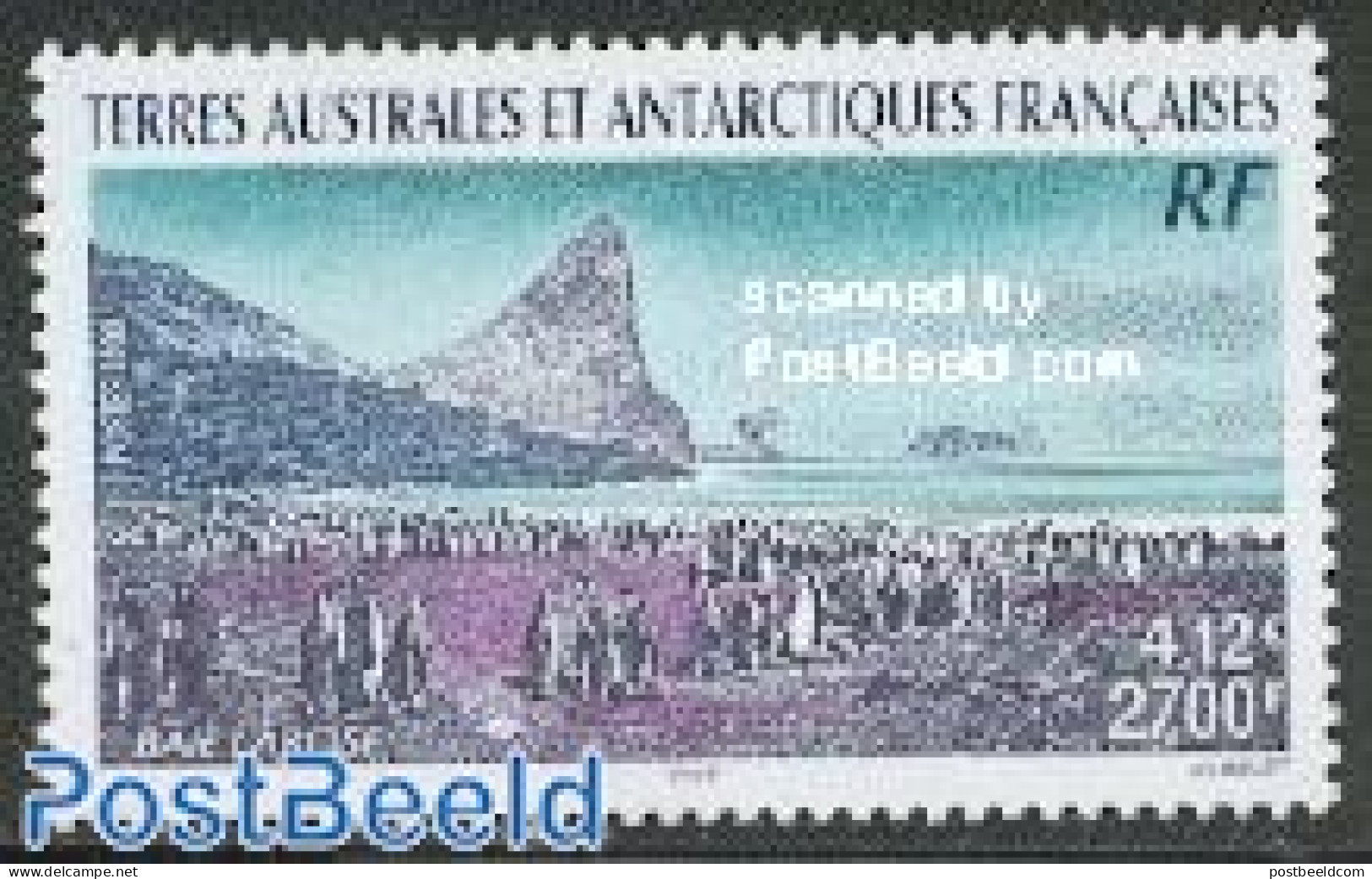 French Antarctic Territory 2000 Larose 1v, Mint NH, Nature - Birds - Penguins - Neufs
