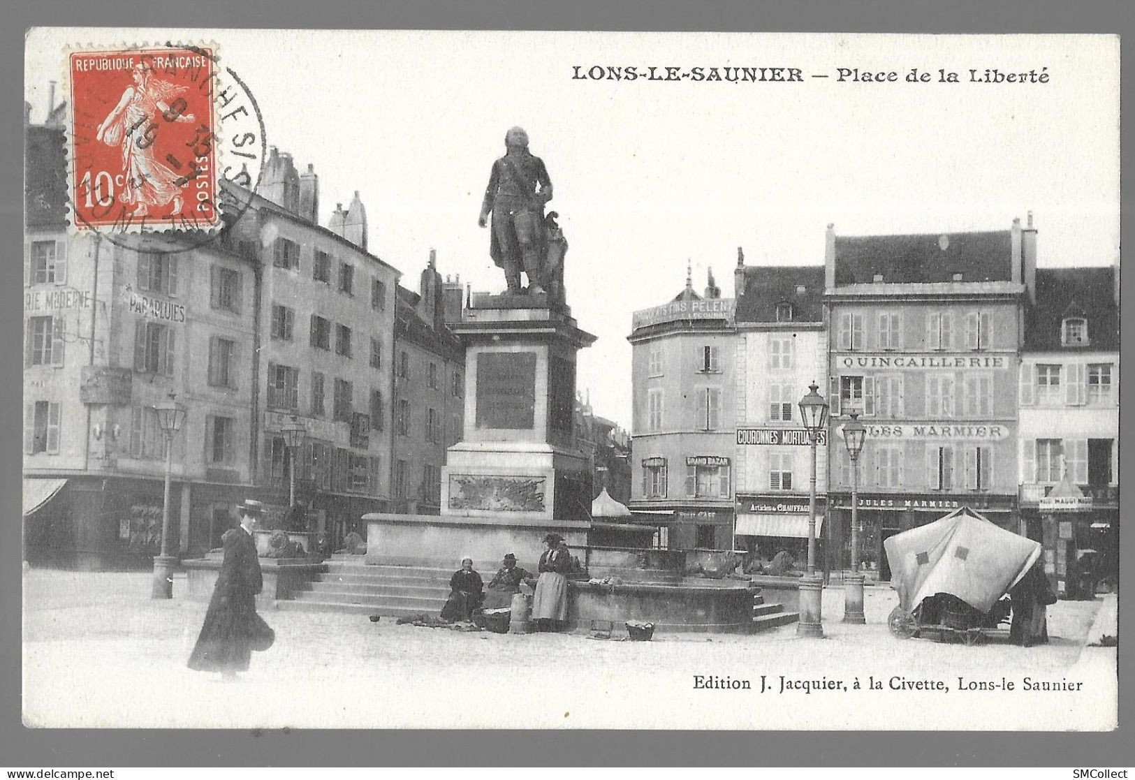 Lons Le Saunier, Place De La Liberté (13746) - Lons Le Saunier