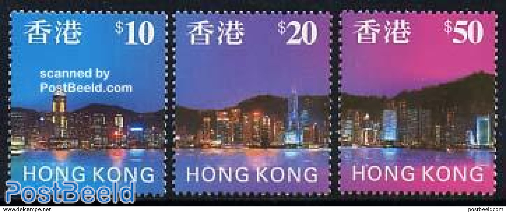 Hong Kong 1997 Definitives 3v, Mint NH - Neufs