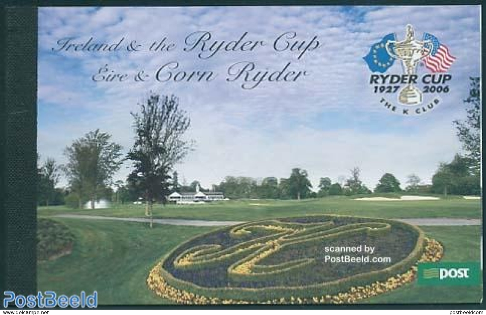 Ireland 2005 Ryder Cup Prestige Booklet, Mint NH, Sport - Golf - Sport (other And Mixed) - Stamp Booklets - Neufs