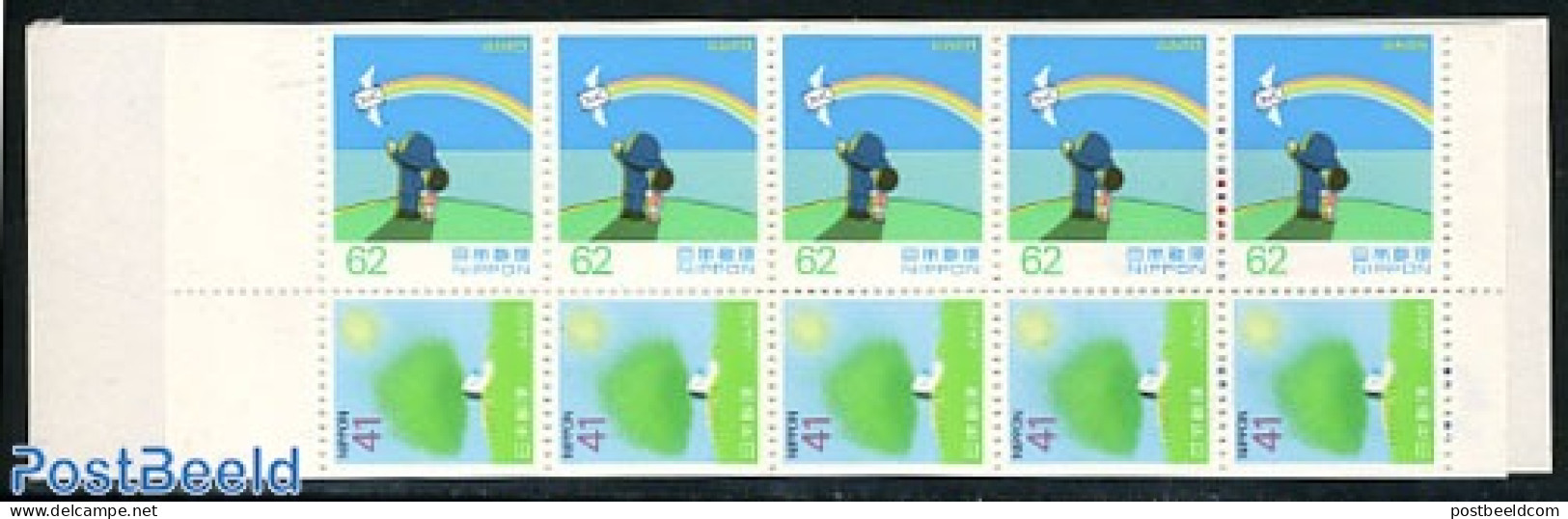 Japan 1993 Letter Writing Day Booklet, Mint NH, Stamp Booklets - Ungebraucht