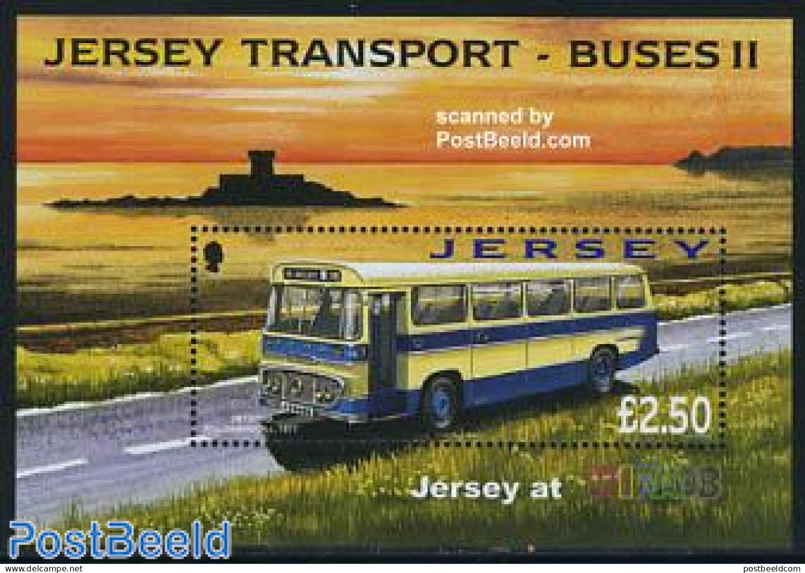Jersey 2008 Jersey At Wipa Overprint S/s, Mint NH, Transport - Automobiles - Automobili