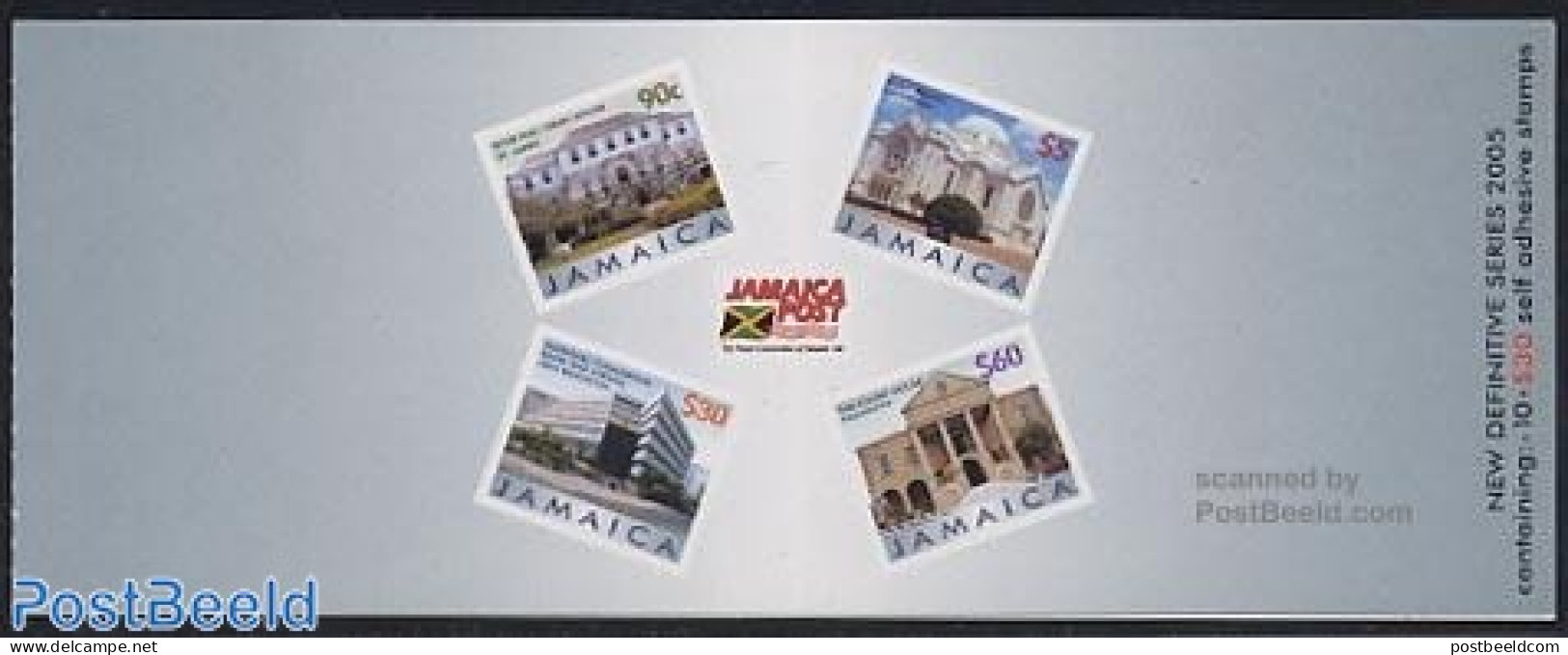 Jamaica 2005 National Bank Booklet, Mint NH, Various - Stamp Booklets - Banking And Insurance - Art - Modern Architect.. - Ohne Zuordnung