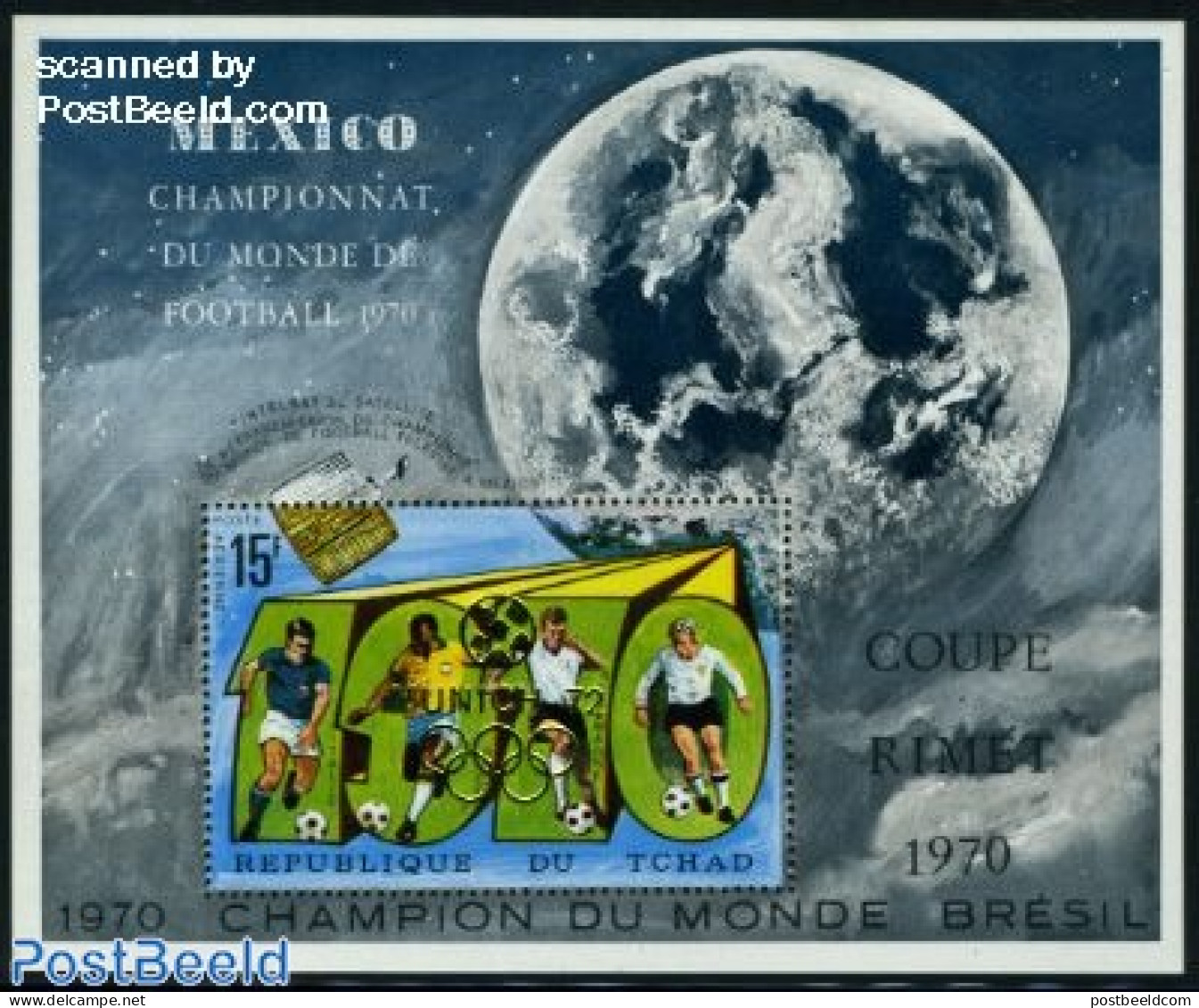 Chad 1972 Olympic Football S/s, Mint NH, Sport - Football - Olympic Games - Autres & Non Classés