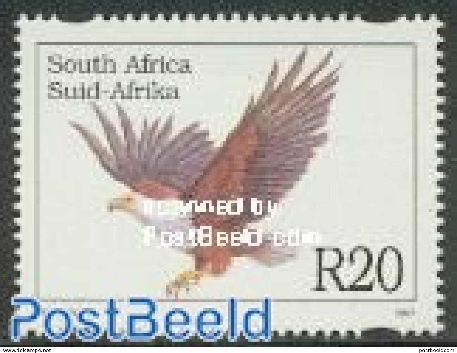 South Africa 1997 Fish Eagle 1v, Mint NH, Nature - Birds - Birds Of Prey - Unused Stamps