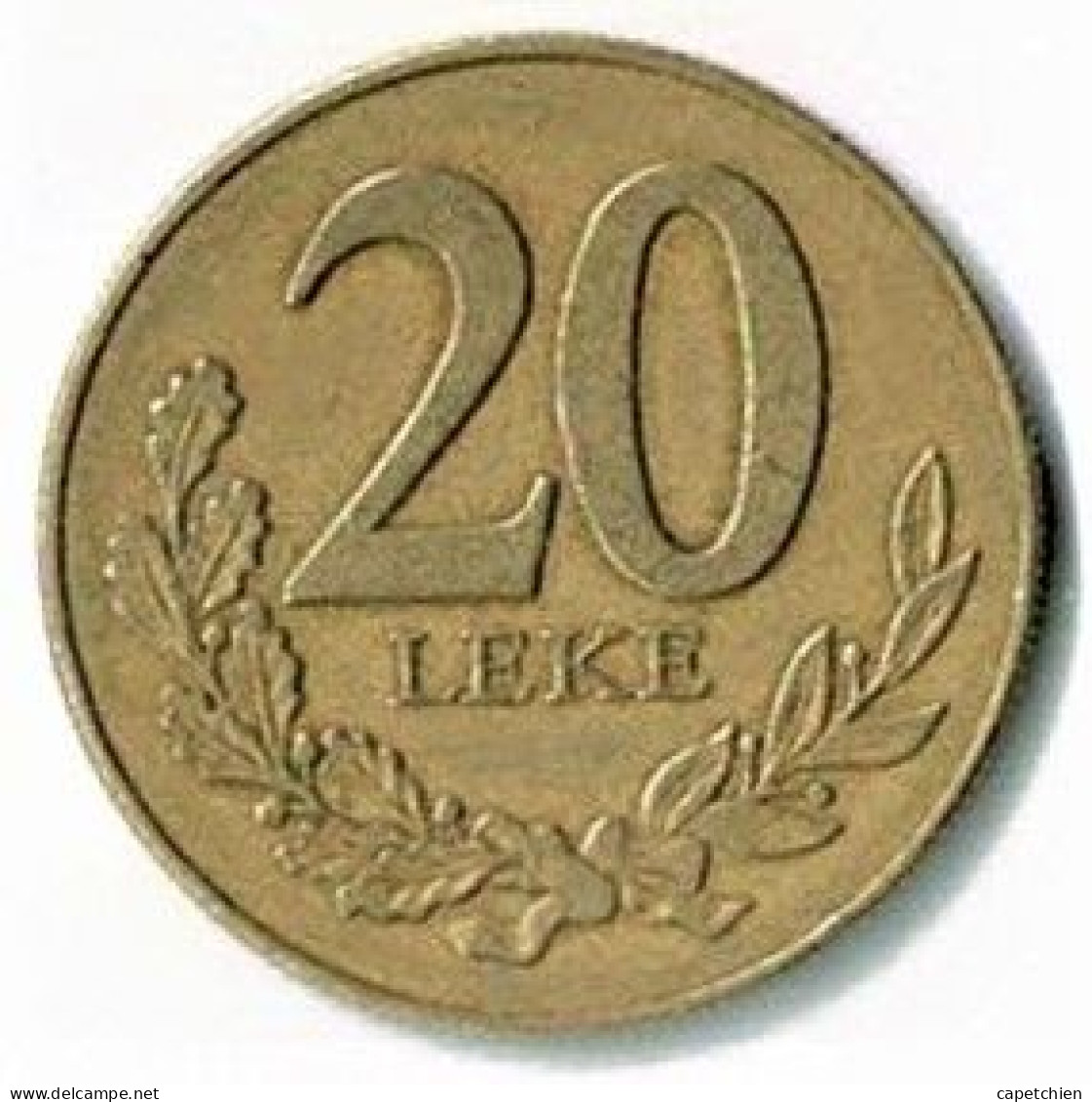 ALBANIE / 20 LEKE / 1996 - Albanie