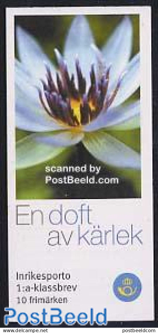Sweden 2004 Flowers Booklet, Mint NH, Nature - Flowers & Plants - Stamp Booklets - Unused Stamps