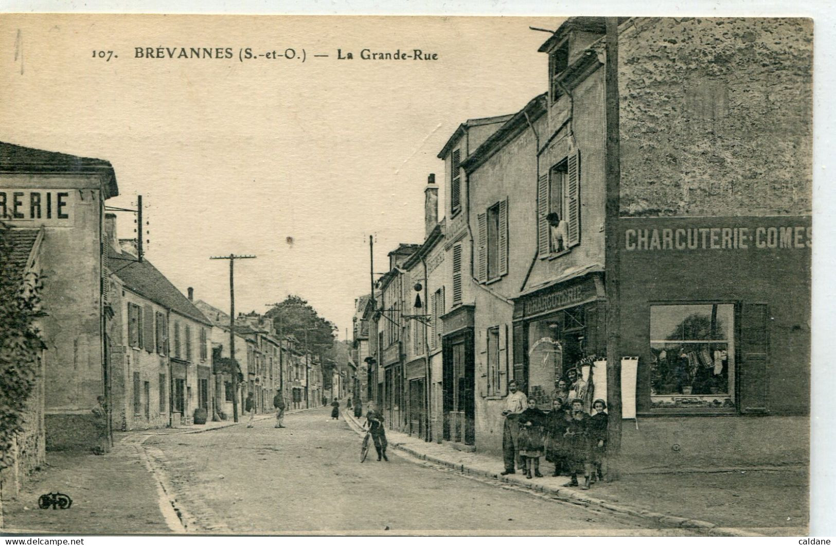 - 94 -VAL De MARNE -  BREVANNES  -  La  Grande-Rue - Otros & Sin Clasificación