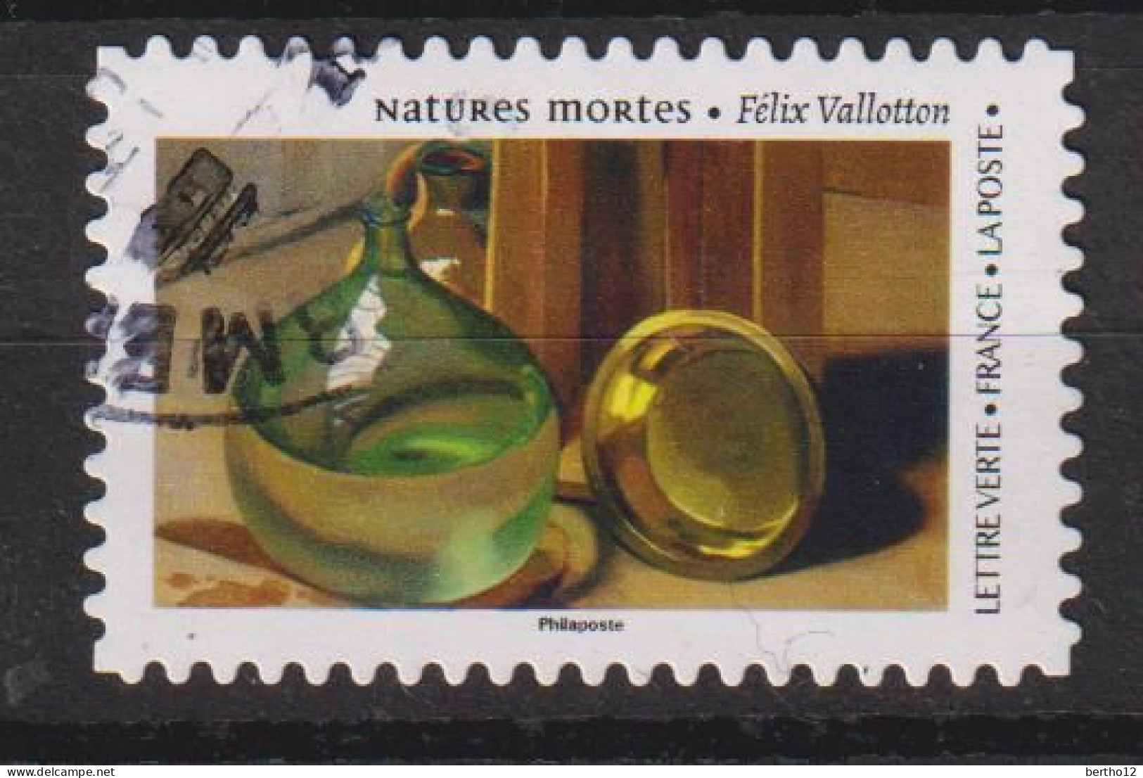 FRANCE 2023 Y T N ° 2341   Oblitéré Cachet Rond  Félix Valloton "Dame-Jeanne Et Caisse" - Used Stamps