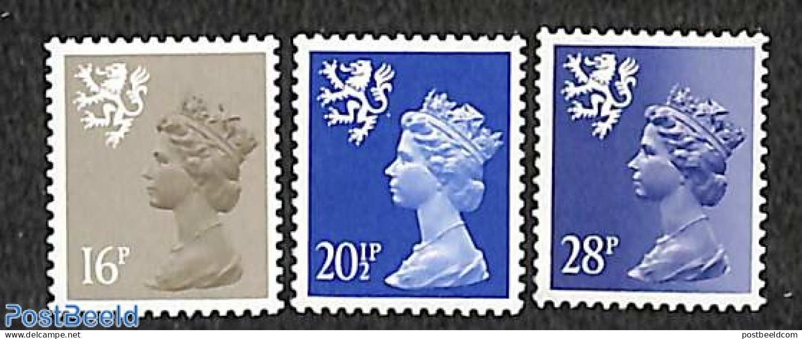 Great Britain 1983 Scotland 3v, Mint NH - Unused Stamps