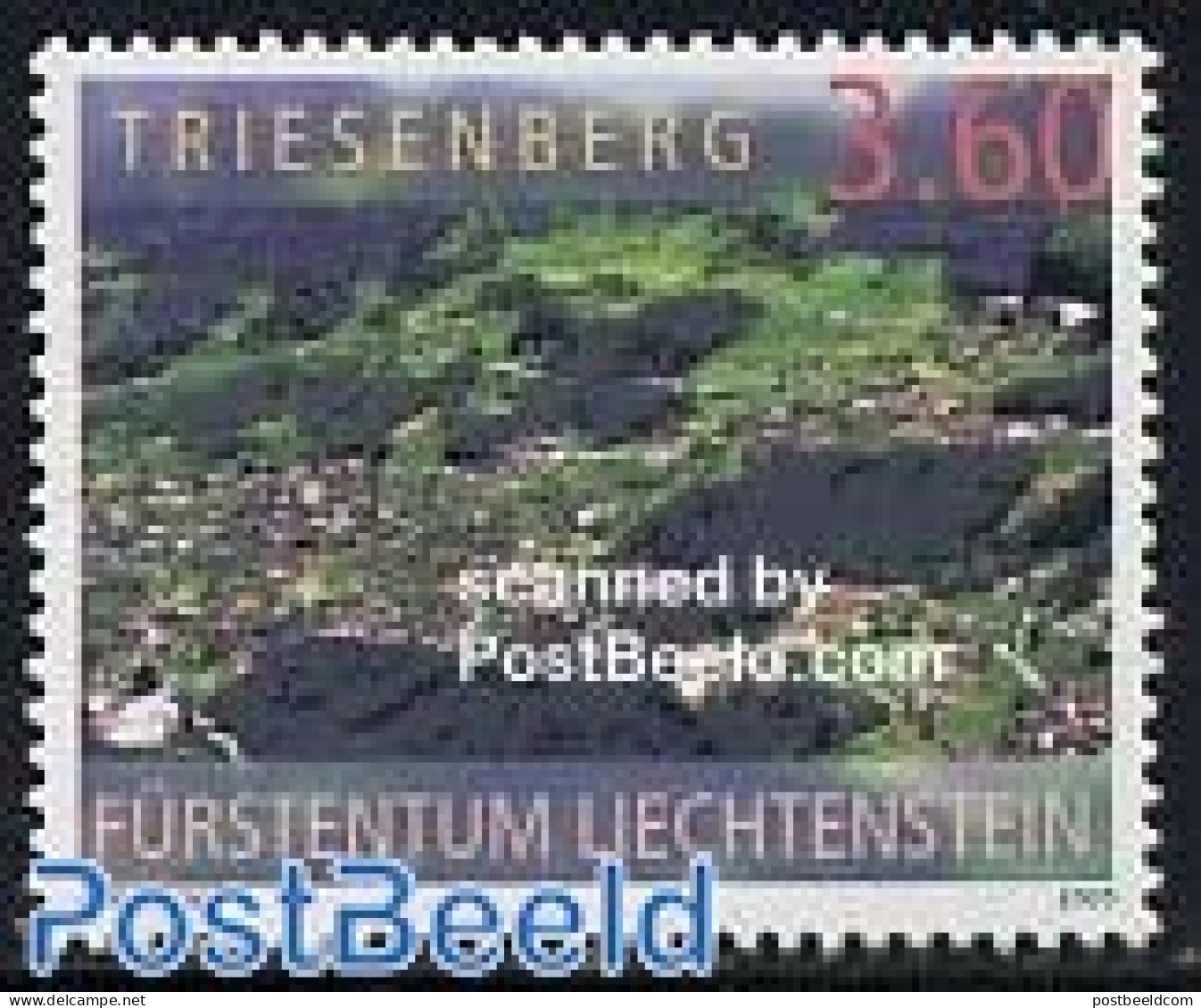 Liechtenstein 2005 Triesenberg From The Air 1v, Mint NH - Nuevos
