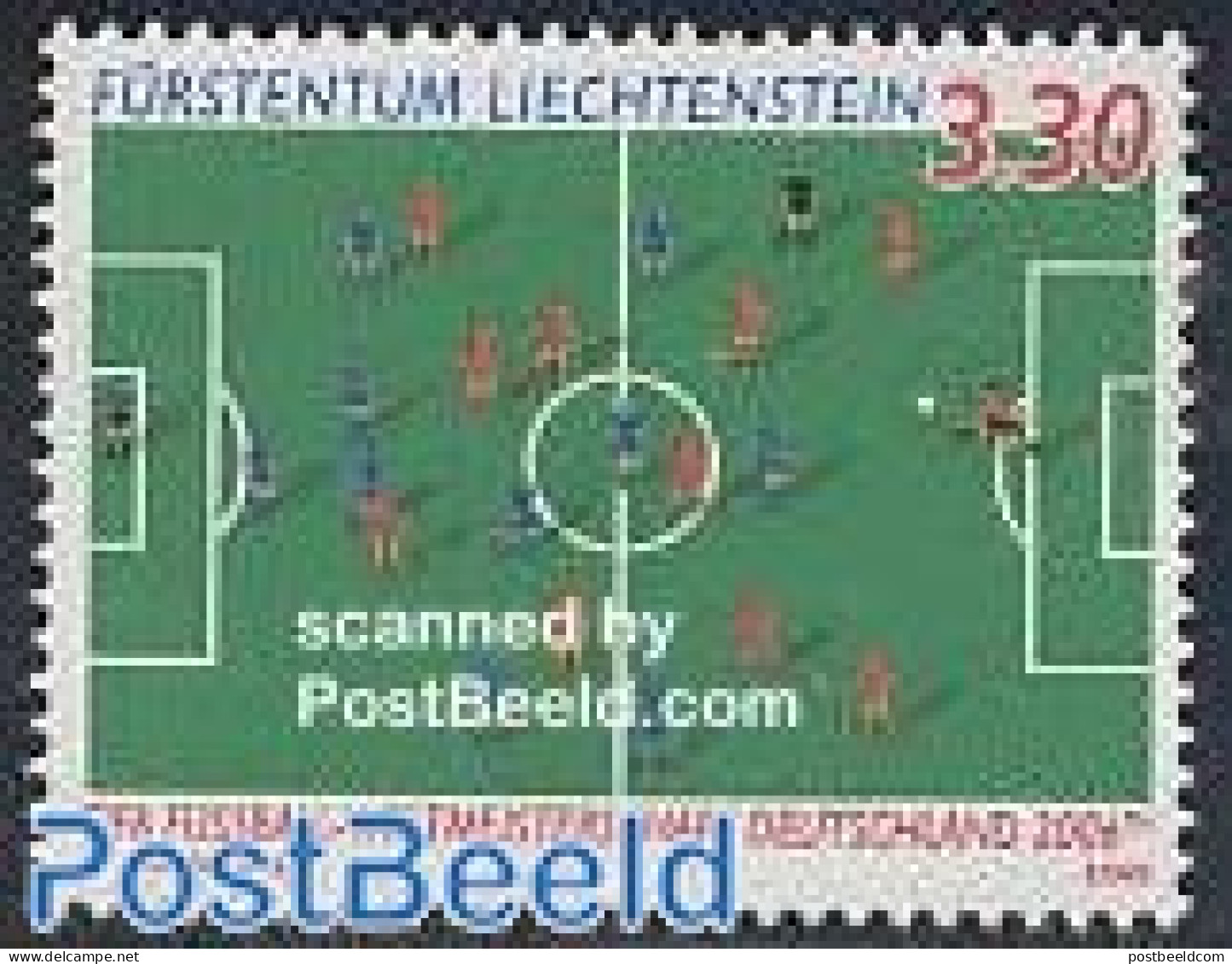 Liechtenstein 2006 World Cup Football 1v, Mint NH, Sport - Football - Nuovi