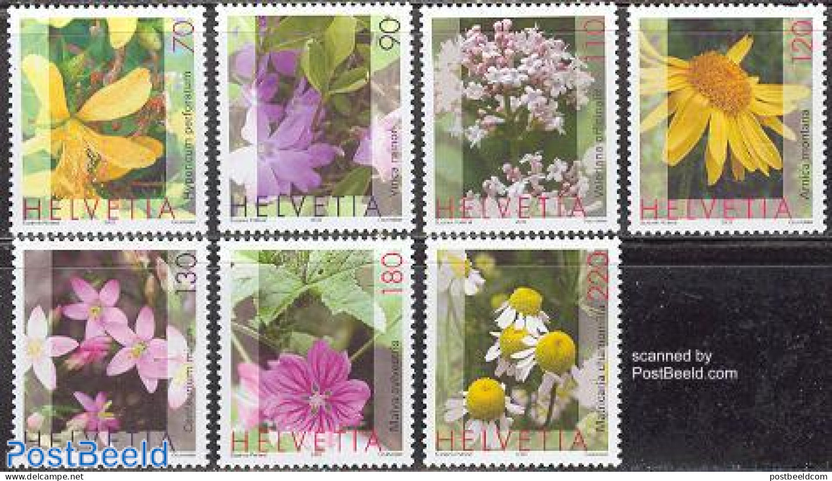 Switzerland 2003 Medical Plants 7v, Mint NH, Health - Nature - Health - Flowers & Plants - Ongebruikt