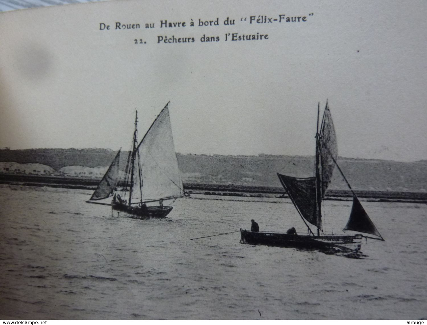 CP De Rouen Au Havre à Bord Du "Félix Faure" Carnet De 24 Vues - Sonstige & Ohne Zuordnung