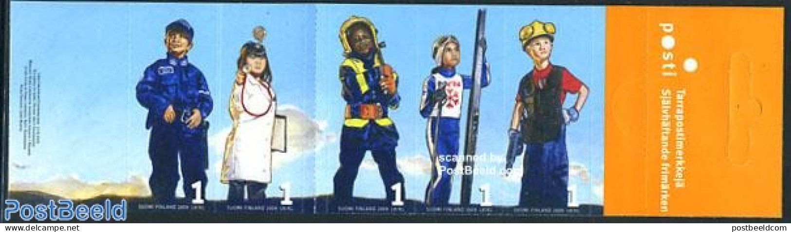 Finland 2009 Multicultural Finland 5v S-a In Booklet, Mint NH, Health - Sport - Transport - Various - Health - Skiing .. - Nuevos