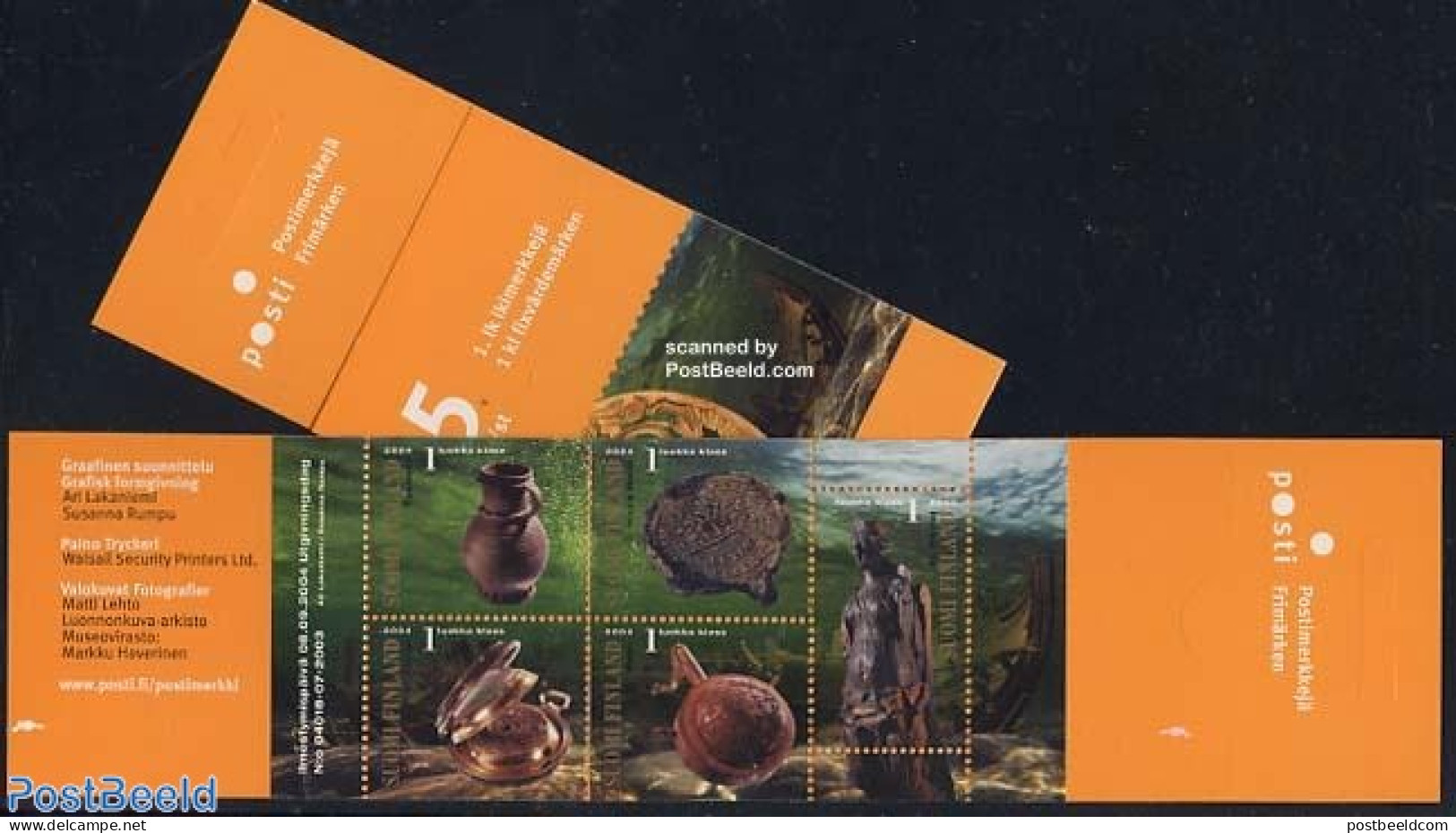 Finland 2004 Gulf Of Finland Booklet, Mint NH, History - Science - Transport - Archaeology - Netherlands & Dutch - Wei.. - Nuovi