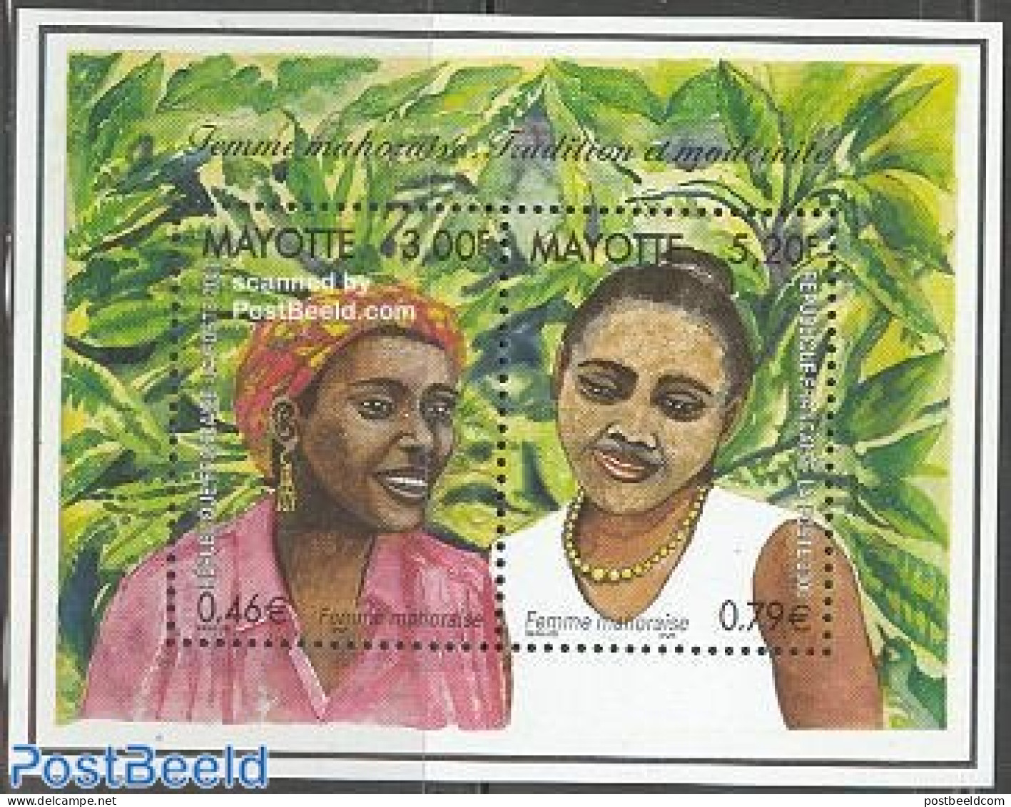 Mayotte 2000 Women S/s, Mint NH, History - Women - Sin Clasificación