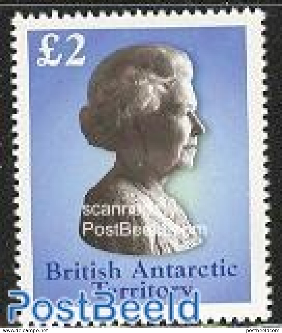 British Antarctica 2003 New Queens Head 1v, Mint NH, History - Kings & Queens (Royalty) - Royalties, Royals