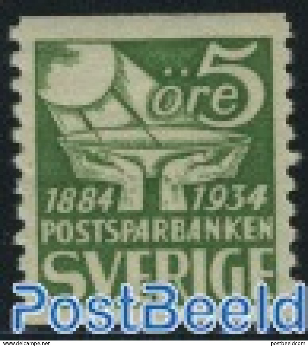 Sweden 1933 Postal Saving Bank 1v :=:, Mint NH, Various - Banking And Insurance - Neufs