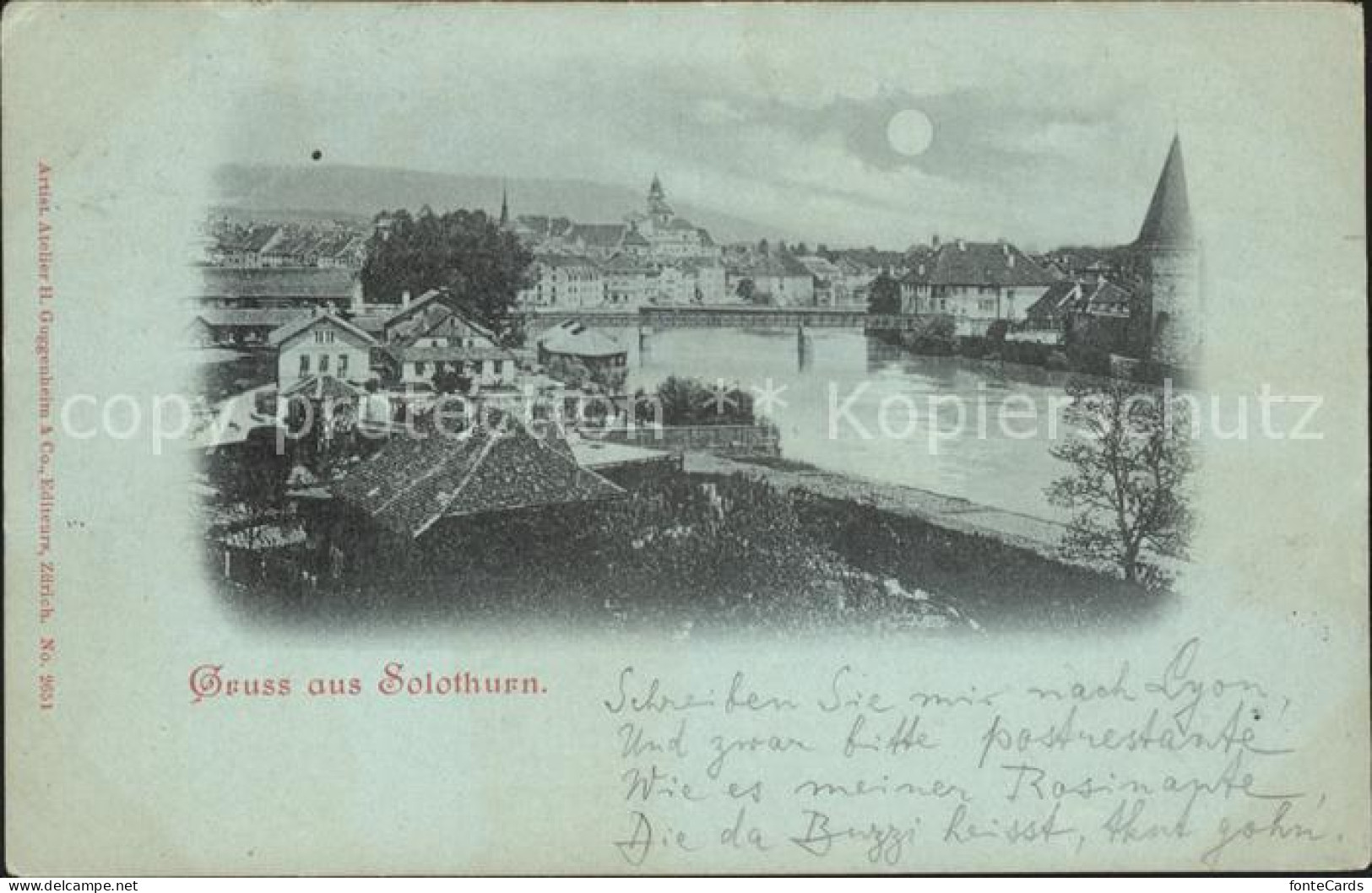 11846760 Solothurn Stadtansicht Solothurn - Other & Unclassified