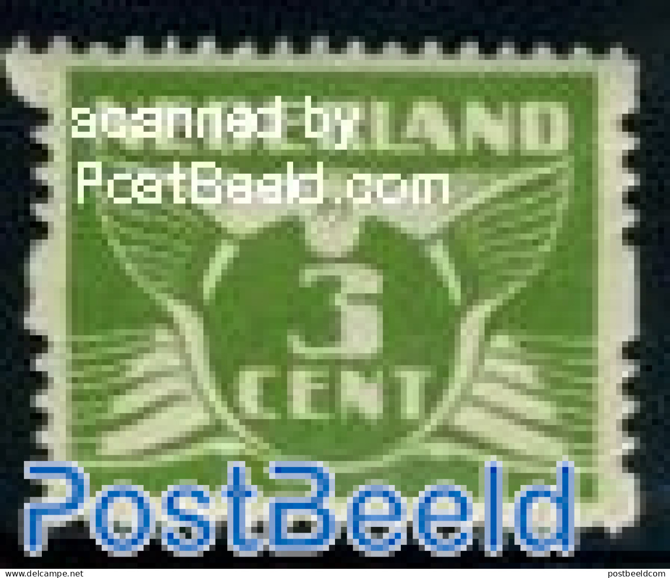 Netherlands 1925 3c,Stamp Out Of Set, Unused (hinged) - Ungebraucht