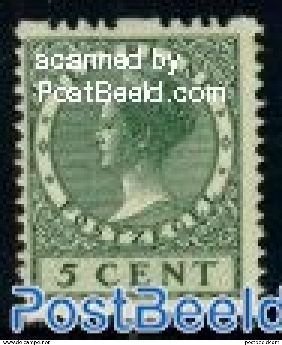 Netherlands 1925 5C, Stamp Out Of Set, Unused (hinged) - Ongebruikt