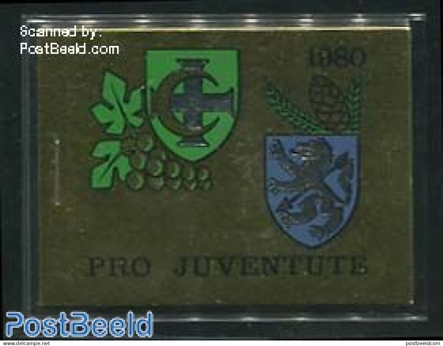 Switzerland 1980 Pro Juventute Booklet, Mint NH, History - Coat Of Arms - Stamp Booklets - Unused Stamps
