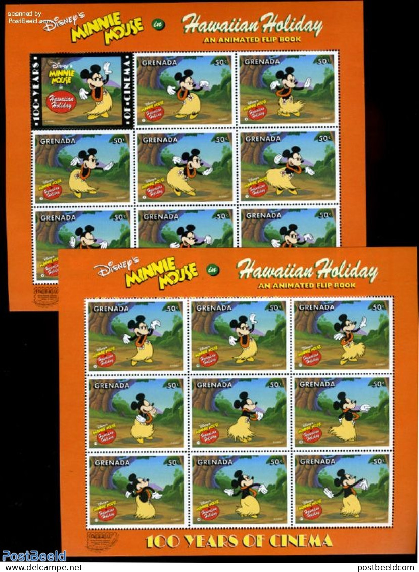 Grenada 1997 Pacific 97, 17v (2 M/s), Mint NH, Art - Disney - Disney