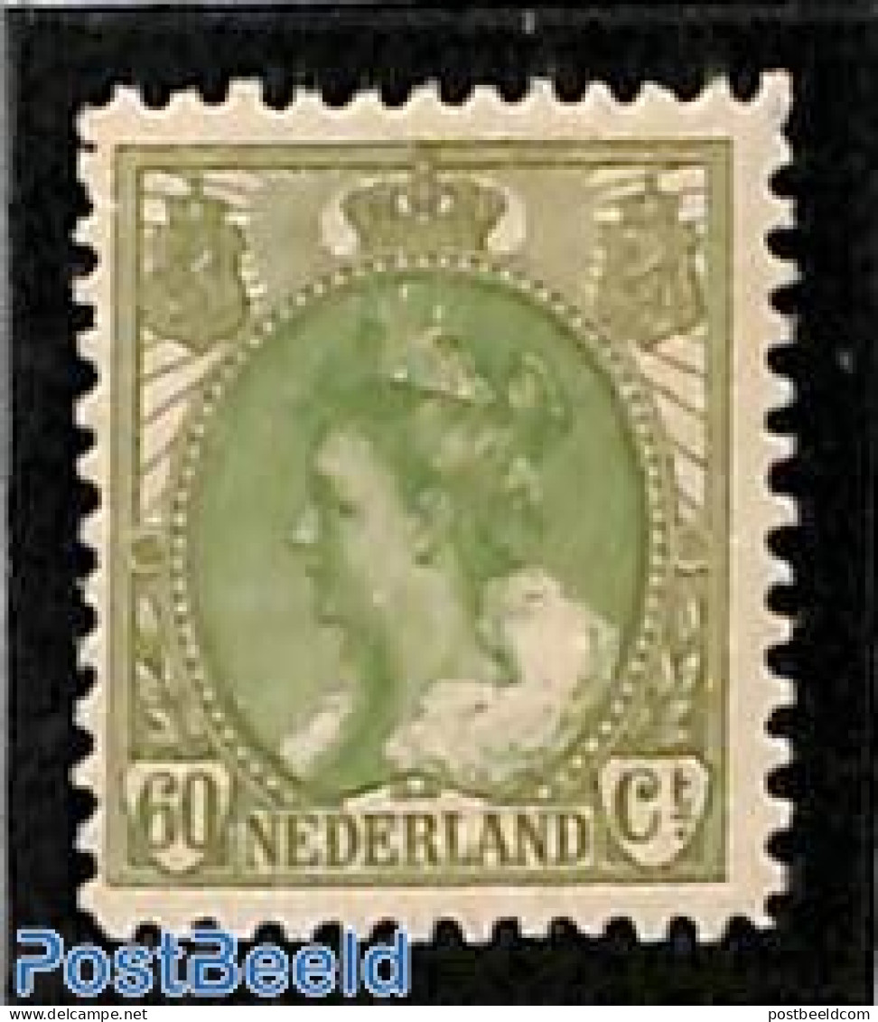 Netherlands 1920 60c, Perf. 11.5x11, Stamp Out Of Set, Mint NH - Unused Stamps