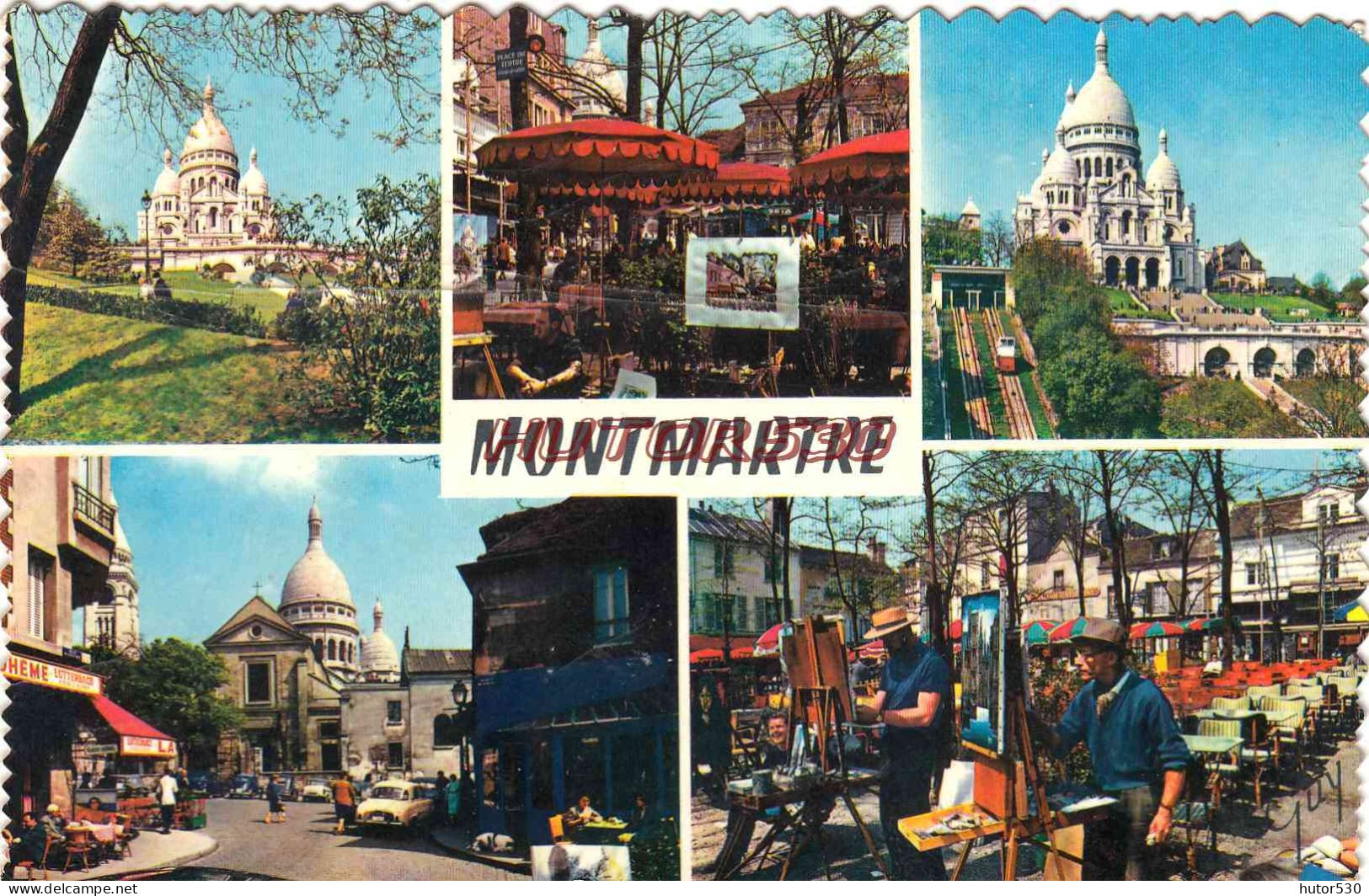 CPSM PARIS - MONTMARTRE - Sacré-Coeur