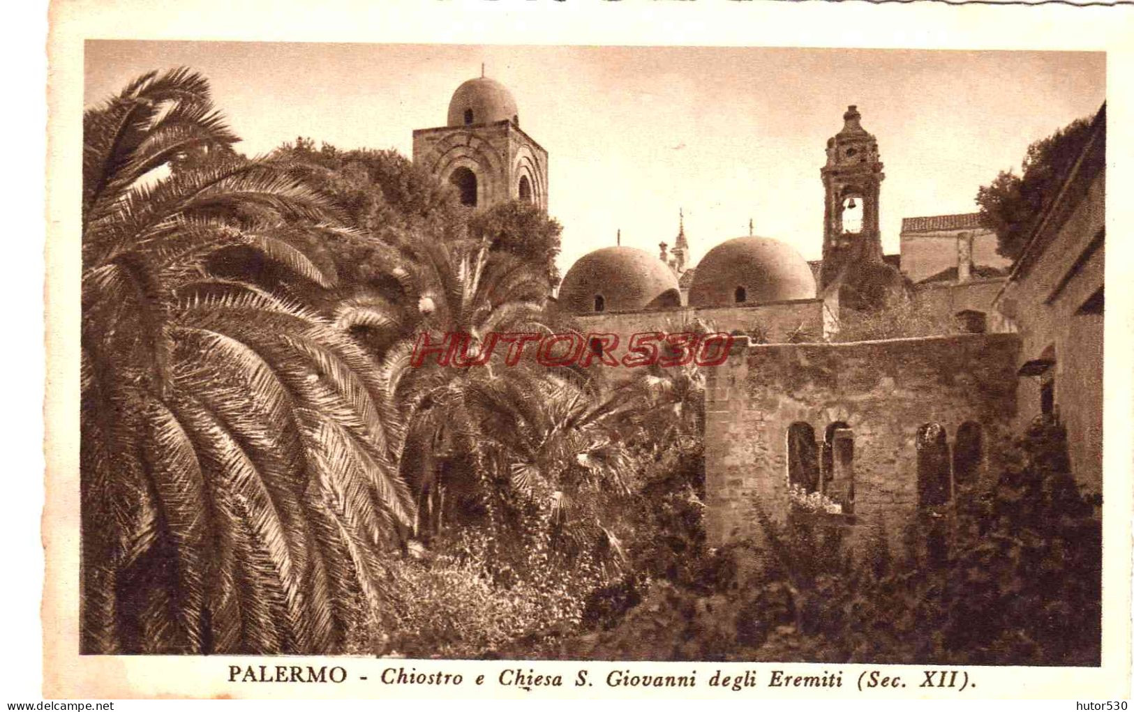 CPA PALERMO - CHIOSTRO E CHIESA S. GIOVANNI - Palermo