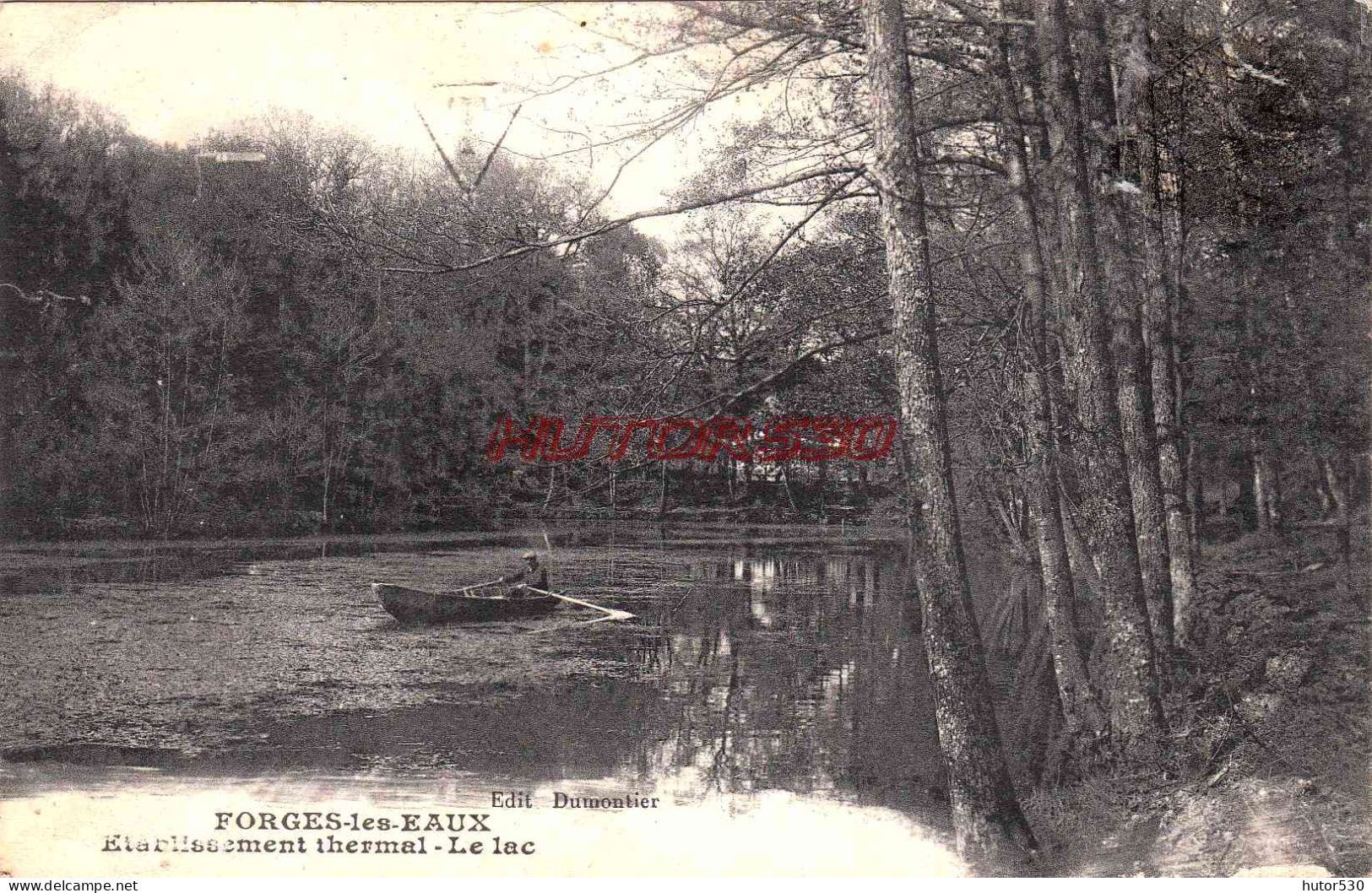 CPA FORGES LES EAUX - ETABLISSEMENT THERMAL - LE LAC - Forges Les Eaux