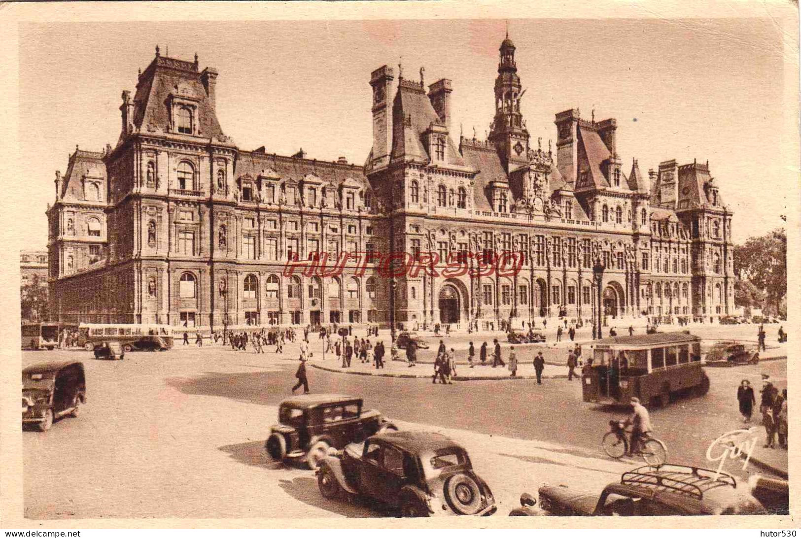 CPA PARIS - L'HOTEL DE VILLE - Otros Monumentos