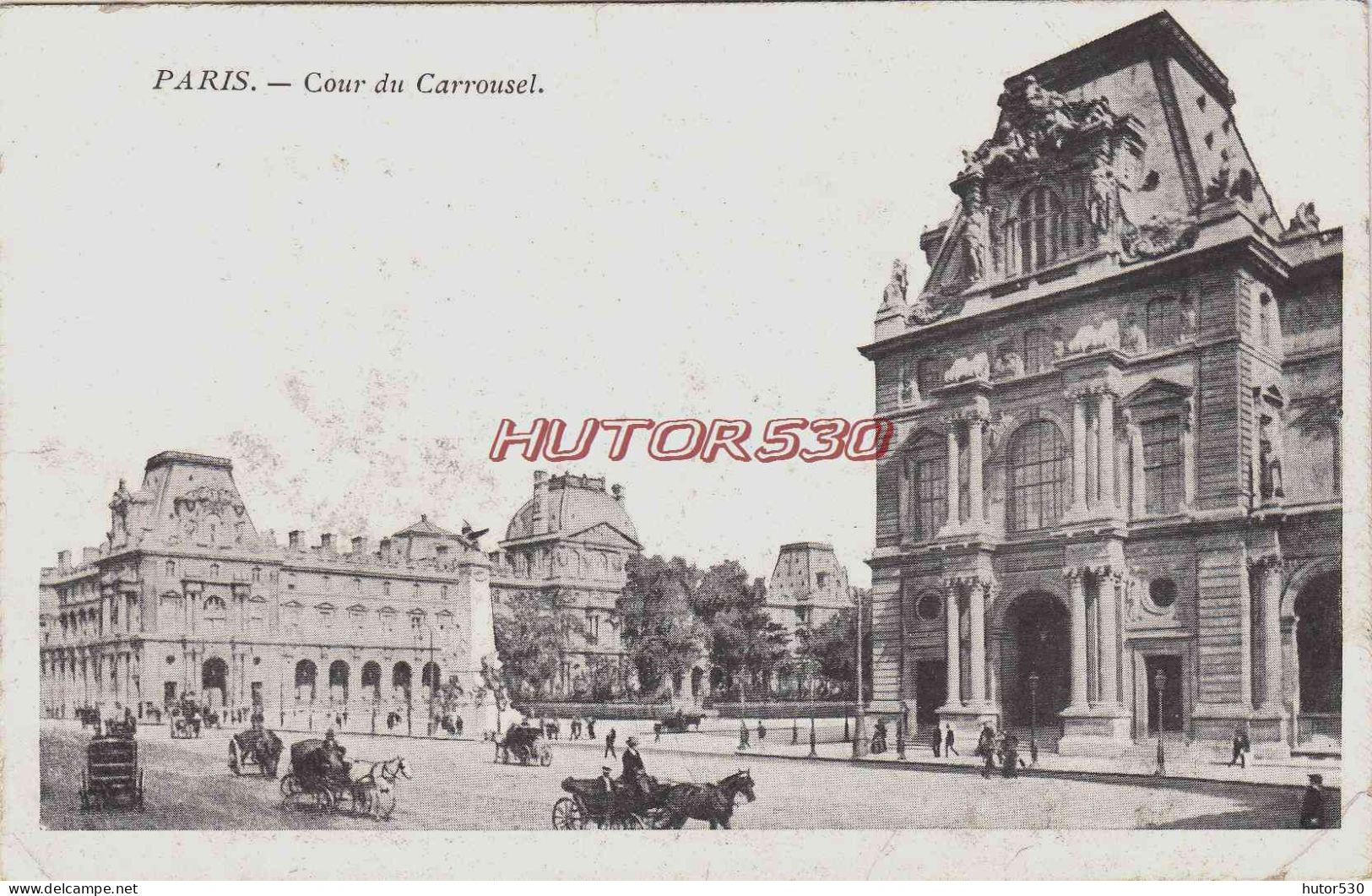 CPA PARIS - COUR DU CAROUSEL - Autres Monuments, édifices