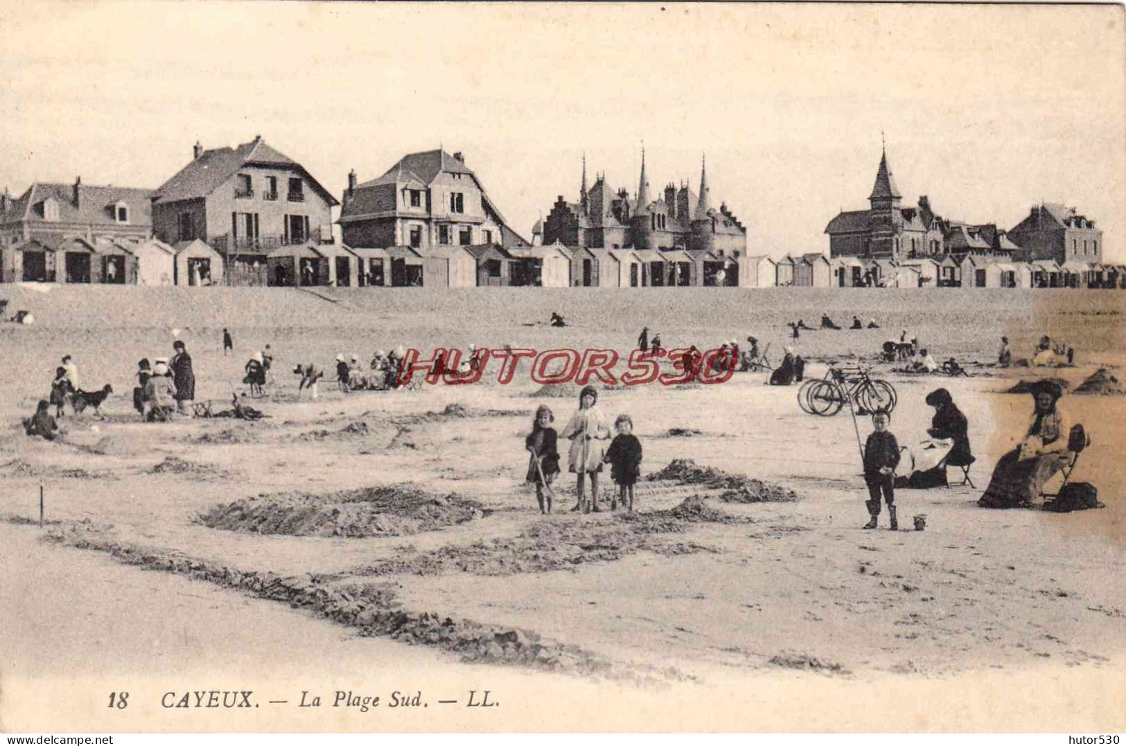 CPA CAYEUX - LA PLAGE SUD - Cayeux Sur Mer